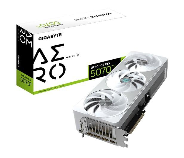 Gigabyte GeForce RTX 5070 Ti Aero OC 16GB GDDR7 DLSS4 - 1318528 - zdjęcie